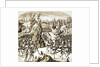 The Battle of Newcastle on Tyne of the King of Scotland against the Queen of England by Anonymous