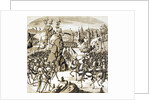 The Battle of Newcastle on Tyne of the King of Scotland against the Queen of England by Anonymous