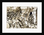 The Battle of Roch Darien and Charles of Blois taken prisoner by the English. by Anonymous