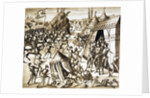 The Battle of Roch Darien and Charles of Blois taken prisoner by the English. by Anonymous