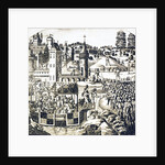 King Richard and his Council go down the Thames to confer with the rebels by Anonymous