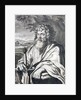 Saint Paul. An engraving by Gaspar Hubern of an original by Peter Paul Rubens