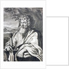 Saint Paul. An engraving by Gaspar Hubern of an original by Peter Paul Rubens