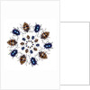 Beetle Circular design with small round beetles in the Chrysomelidae family by Anonymous