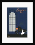 Vintage menu from the Windsor Hotel in Montreal by Anonymous