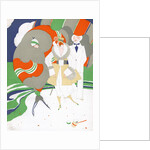 Caricature of flappers wearing furs by Anonymous