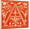 The letter A by Anonymous