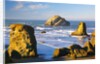 rock formations at low tide, Bandon Beach, Oregon Coast, Pacific Northwest. Pacific Ocean by Anonymous