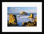 rock formations at low tide, Bandon Beach, Oregon Coast, Pacific Northwest. Pacific Ocean by Anonymous