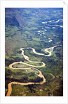 Meandering Wamena River, Baliem Valley, West Papua, Indonesia by Anonymous