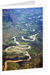Meandering Wamena River, Baliem Valley, West Papua, Indonesia by Anonymous