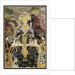 Member of Chinese imperial court being served tea by Anonymous