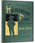 Book cover for Mark Twain's The Adventure's of Huckelberry Finn by Anonymous