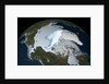 Satellite image showing the loss of multi-year sea ice in the Arctic Ocean in 2012 by Anonymous