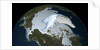 Satellite image showing the loss of multi-year sea ice in the Arctic Ocean in 2012 by Anonymous