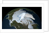 Satellite image showing the loss of multi-year sea ice in the Arctic Ocean in 2012 by Anonymous