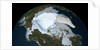 Satellite view of multi-year sea ice in the Arctic Ocean in 1980 by Anonymous