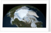 Satellite view of multi-year sea ice in the Arctic Ocean in 1980 by Anonymous
