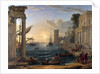 Seaport with the Embarkation of the Queen of Sheba by Claude Lorrain
