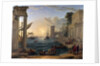 Seaport with the Embarkation of the Queen of Sheba by Claude Lorrain