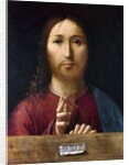 Christ Blessing by Antonello da Messina