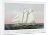 The Schooner Yacht Magic of the New York Yacht Club by Currier & Ives
