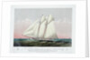 The Schooner Yacht Magic of the New York Yacht Club by Currier & Ives