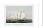 The Schooner Yacht Magic of the New York Yacht Club by Currier & Ives