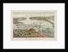 The Port of New York - Birds Eye View from the Battery, Looking South by Currier & Ives