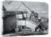 Medieval Seige or Sling Machine by Anonymous
