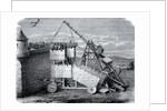 Medieval Seige or Sling Machine by Anonymous
