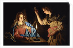Annunciation by Matthias Stom