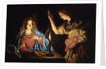 Annunciation by Matthias Stom