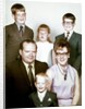 Family portrait of young family, ca. 1971. by Anonymous