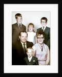 Family portrait of young family, ca. 1971. by Anonymous