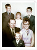 Family portrait of young family, ca. 1971. by Anonymous