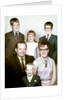 Family portrait of young family, ca. 1971. by Anonymous