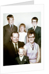 Family portrait of young family, ca. 1971. by Anonymous