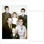 Family portrait of young family, ca. 1971. by Anonymous