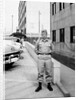 US army soldier poses for a photo on base, ca. 1954. by Anonymous