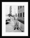 US army soldier poses for a photo on base, ca. 1954. by Anonymous