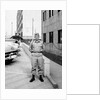 US army soldier poses for a photo on base, ca. 1954. by Anonymous