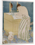 Woman Bathing by Mary Cassatt