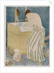 Woman Bathing by Mary Cassatt