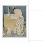 Woman Bathing by Mary Cassatt