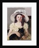 Francoise Holding a Little Black Dog by Mary Cassatt