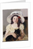 Francoise Holding a Little Black Dog by Mary Cassatt