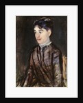 Young Woman in Black by Mary Cassatt