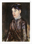 Young Woman in Black by Mary Cassatt