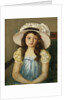 Francoise Wearing a Big White Hat by Mary Cassatt